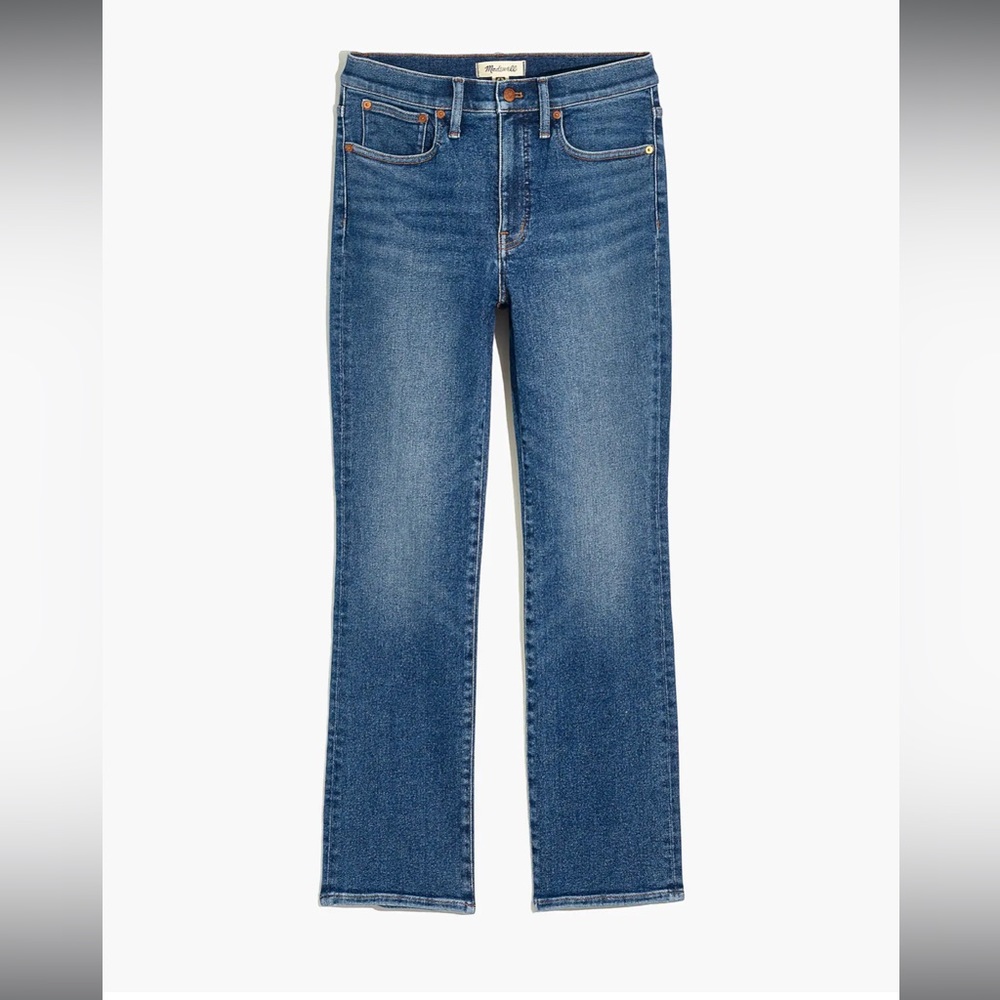 Madewell Cali Demi-Boot Jeans in Bodney Wash
